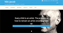 Desktop Screenshot of nikijacob.com